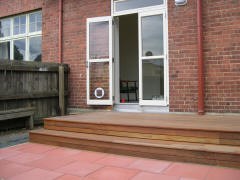 The new deck.